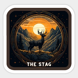 THE STAG Sticker